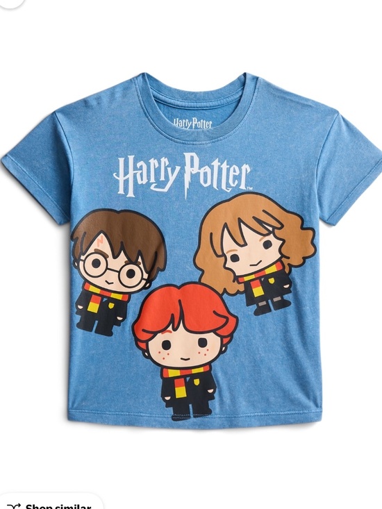 Wizarding World Of Harry Potter Other - Harry Potter Toddler Blue Unisex Graphic Short Sleeve Tee Shirt Size 5T NWT
